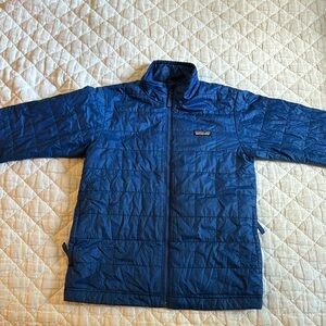 Boys Patagonia nanopuff jacket size 10